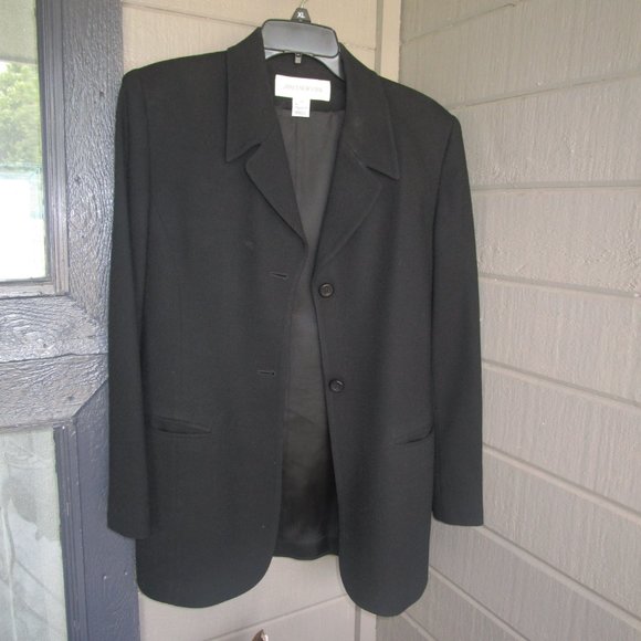 Jones New York Jackets & Blazers - Vintage Jones New York Worsted Wool Jacket  USA